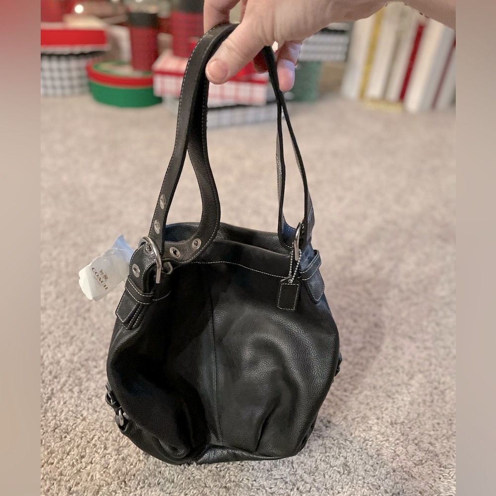 Coach Black Leather Purse